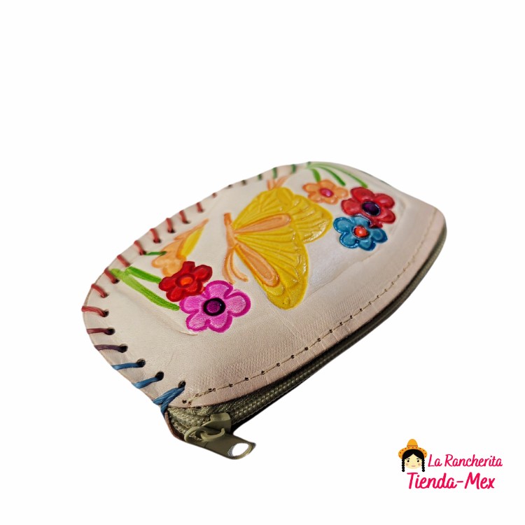 Monedero De Piel Ovalo Grande | Tienda Mex Monedero De Piel Ovalo Grande - Imagen 5