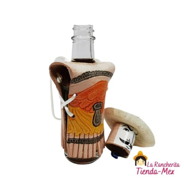 Botella tequilera Decorativa Panchito #< | Tienda Mex