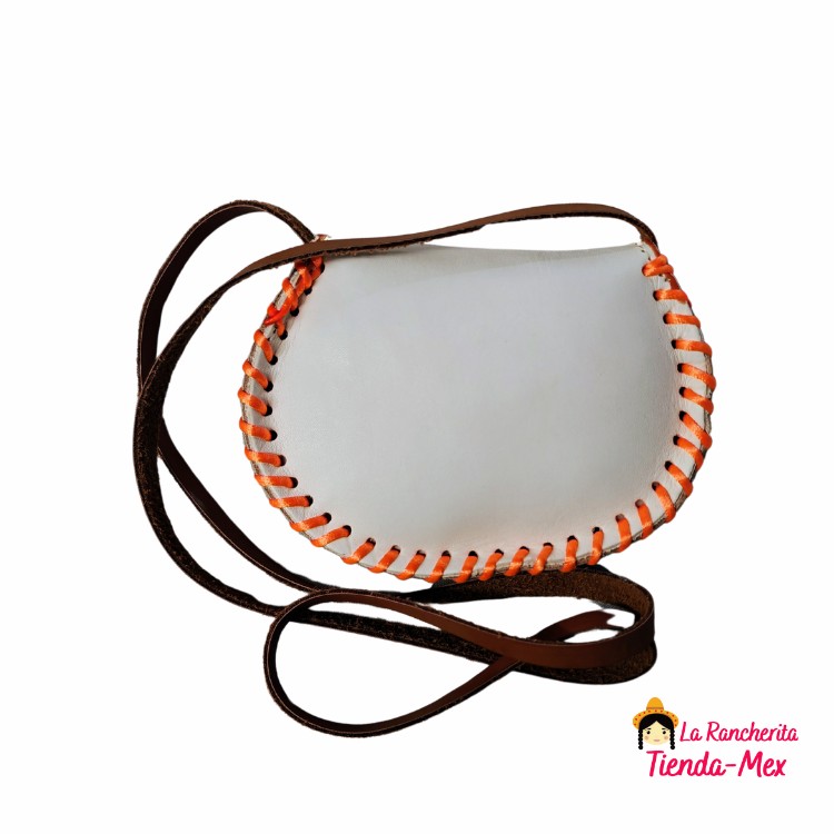 Bolso De Piel Luna Mediana | Tienda Mex Bolso De Piel Luna Mediana - Imagen 4