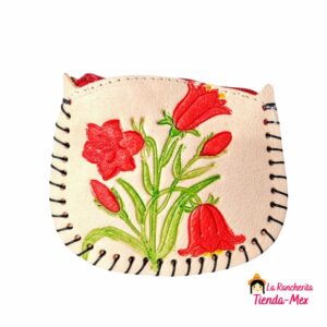 Monedero De Piel Gato Grande