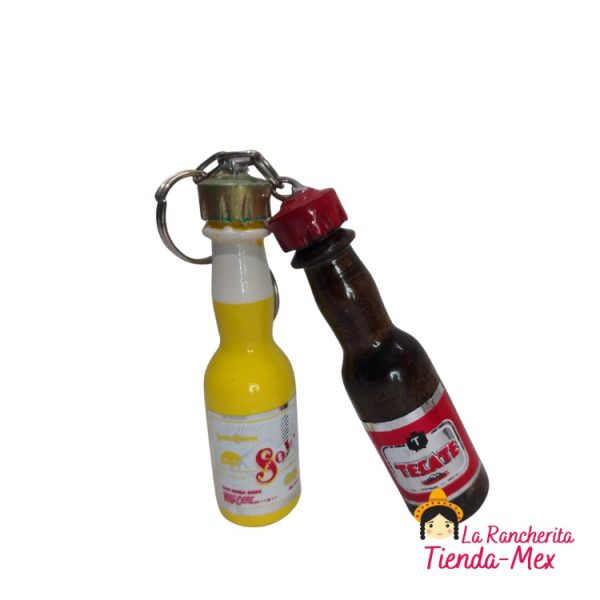 Llavero Botella De Madera Borracho #+ | Tienda Mex