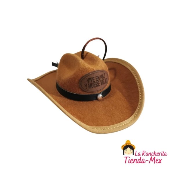 Sombrero Texano Dubetina Chupon *% | Tienda Mex