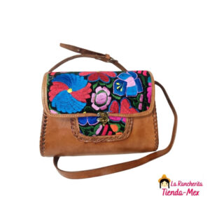 Bolso Trapecio Bordada Dama
